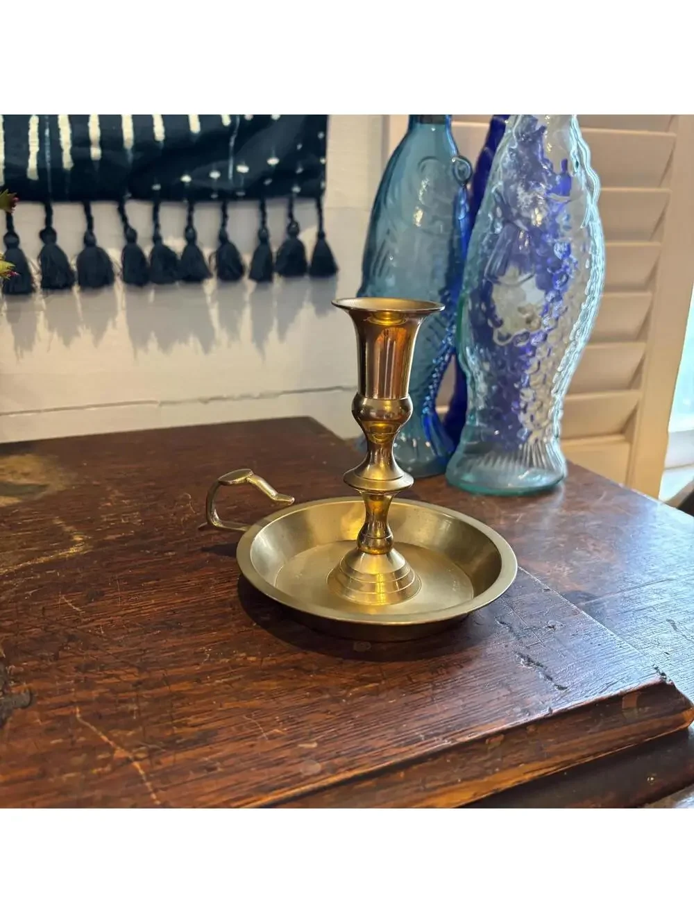 Brass Bedchamber Candlestick - Wee Willy Winkie